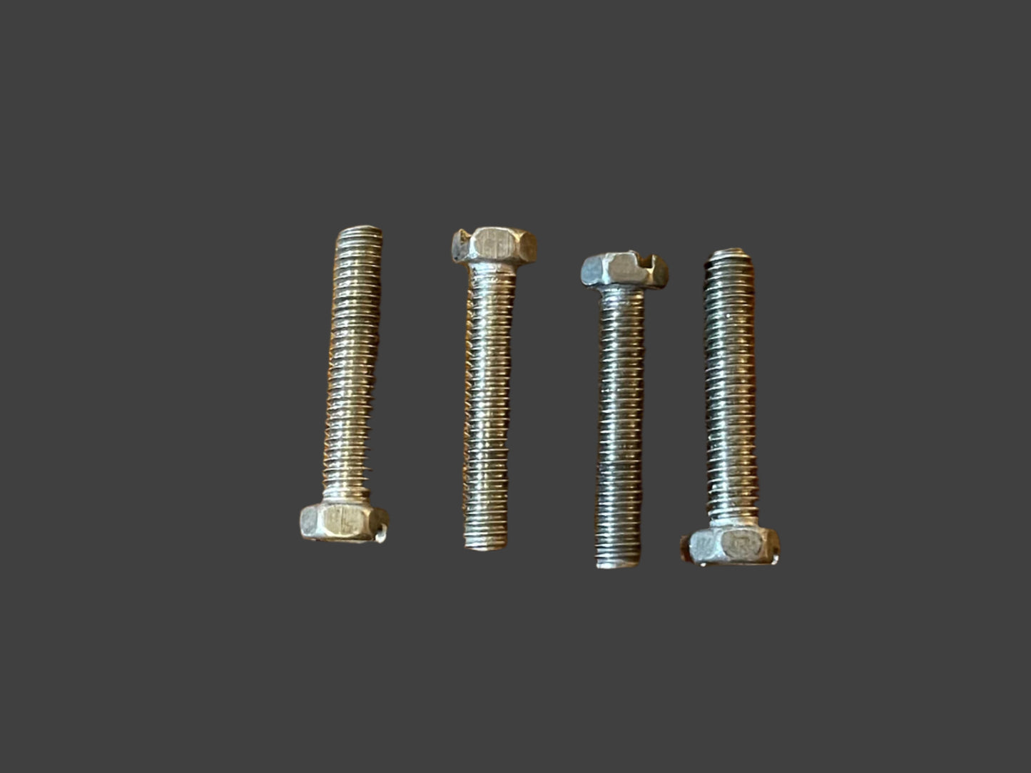 Federal Signal StreetHawk - Set of Four (4) Stainless Steel Dome Screws - V1