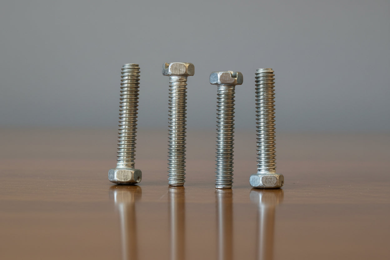 Federal Signal StreetHawk - Set of Four (4) Stainless Steel Dome Screws - V1