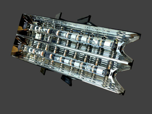 Whelen Ultra Freedom Lightbar - Red/Red 9 x 9 LIN18 Corner Extended LED Module Whelen P/N: 01-02645645500