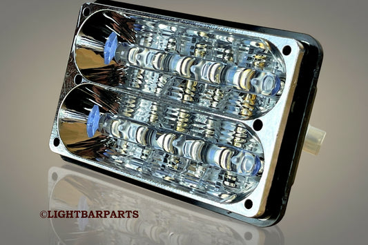 Whelen Ultra Freedom Lightbar - Blue/Blue 400 Series 6x6 Super LED Module Whelen P/N: 01-0264528-220