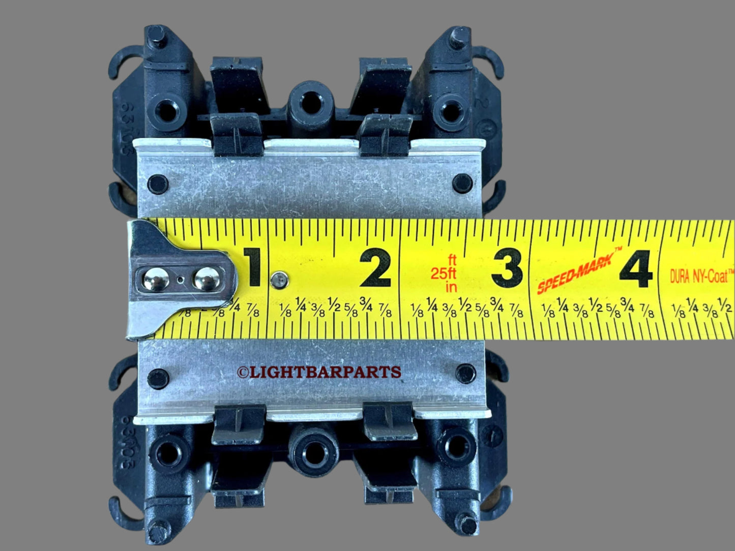 Whelen Ultra Freedom Lightbar - 2-1/8" Wide Spacer with Holders