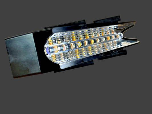 Whelen Liberty -LIN12 Extended Corner Module P/N: 01-0264484250B Red