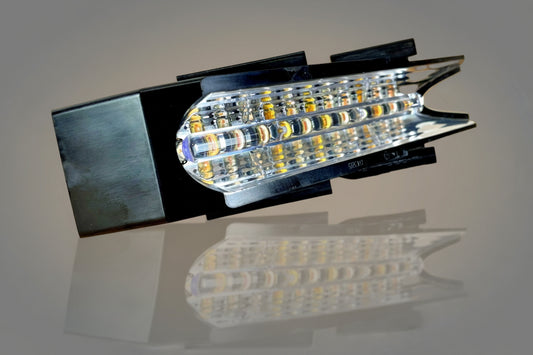 Whelen Liberty -LIN12 Extended Corner Module P/N: 01-0264484250B Red