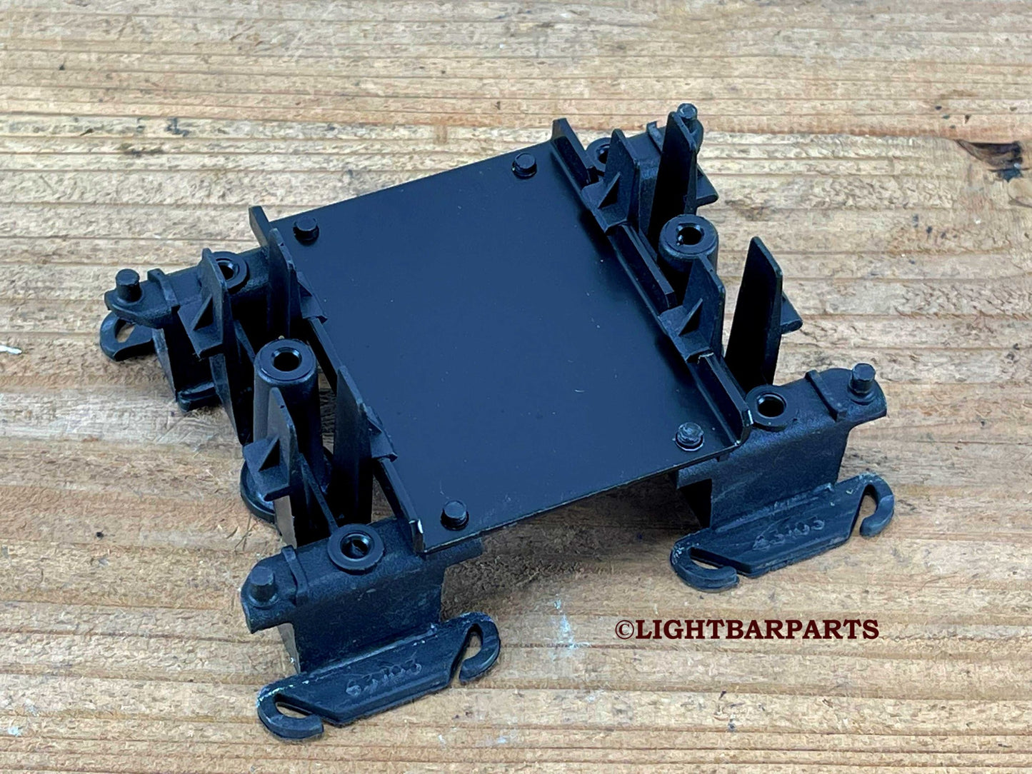 Whelen Ultra Freedom Lightbar - 2-1/8" Wide Spacer with Holders - Black