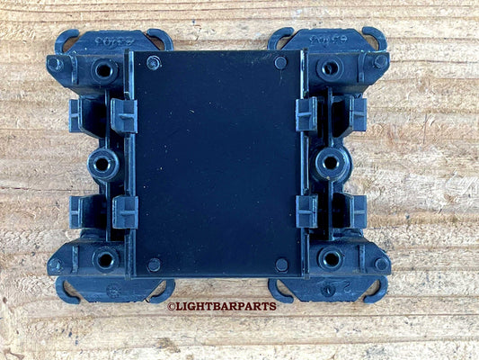 Whelen Ultra Freedom Lightbar - 2-1/8" Wide Spacer with Holders - Black