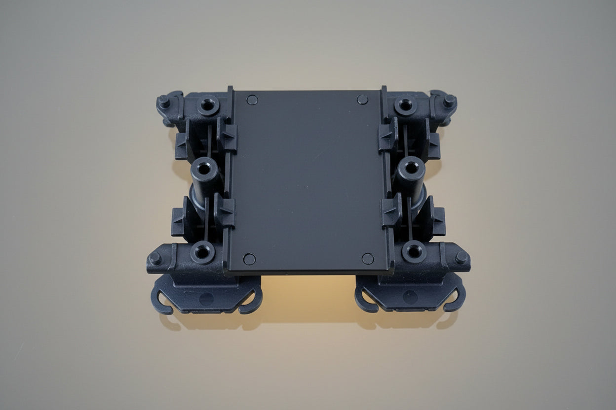 Whelen Ultra Freedom Lightbar - 2-1/8" Wide Spacer with Holders - Black