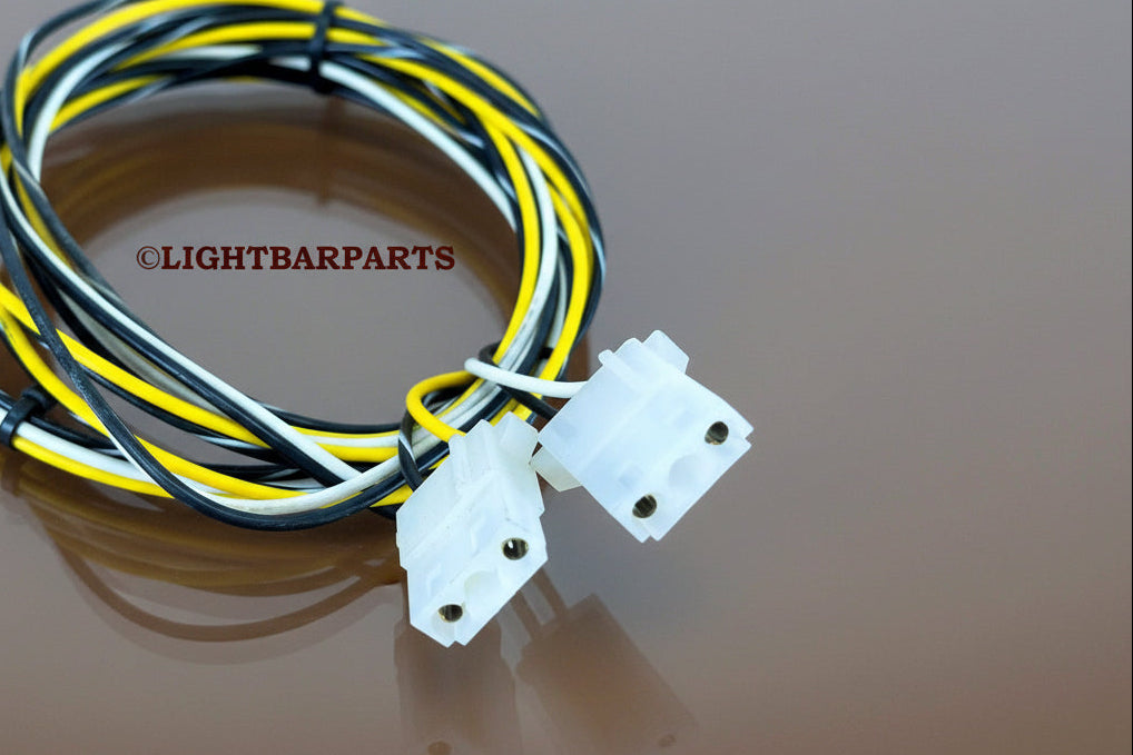 Whelen Freedom Lightbar - Halogen Alley Light Wire Harness