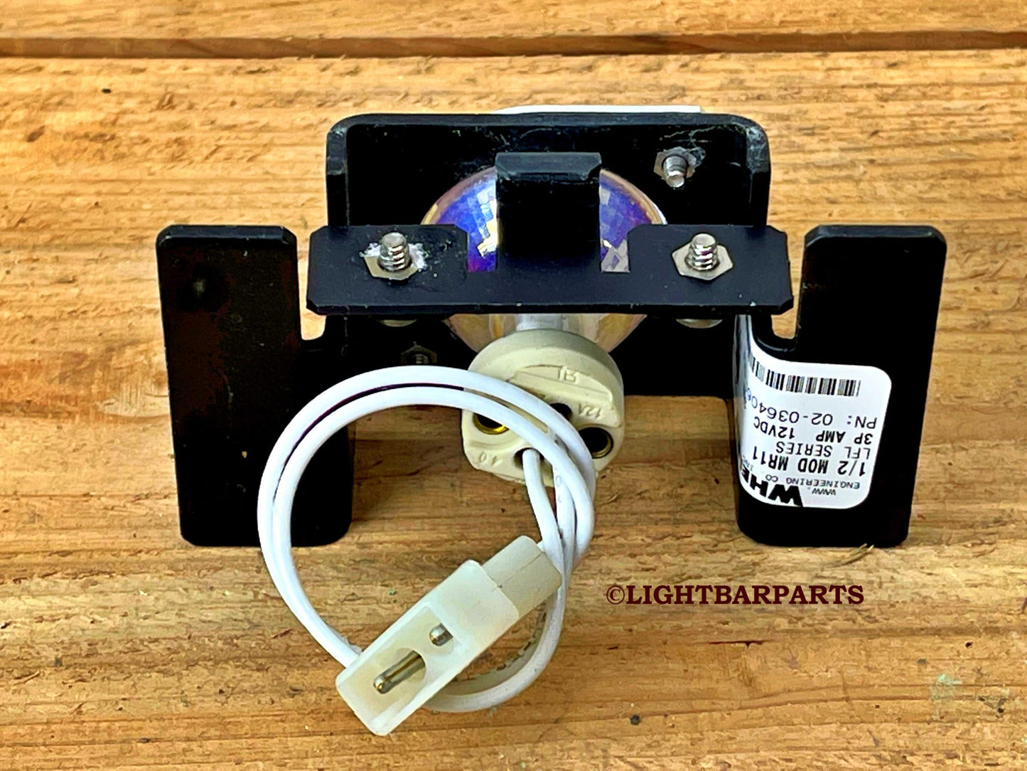 Whelen Liberty LFL Series Lightbar - 1/2 MOD MR11 35w Takedown Light Assembly P/N: 02-0364061-00A