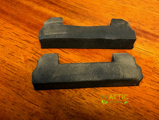 Federal Signal Aerodynic - Set of Two (2) Vintage Lens/Dome Gaskets LIght Bar Parts