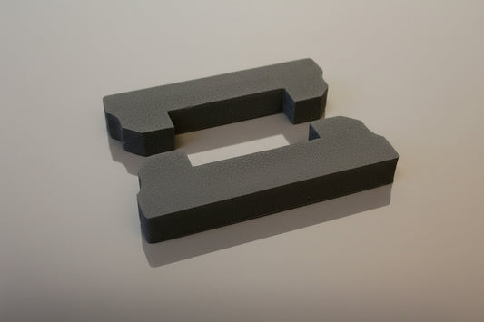 Federal Signal Aerodynic - Set of Two (2) Vintage Lens/Dome Gaskets LIght Bar Parts