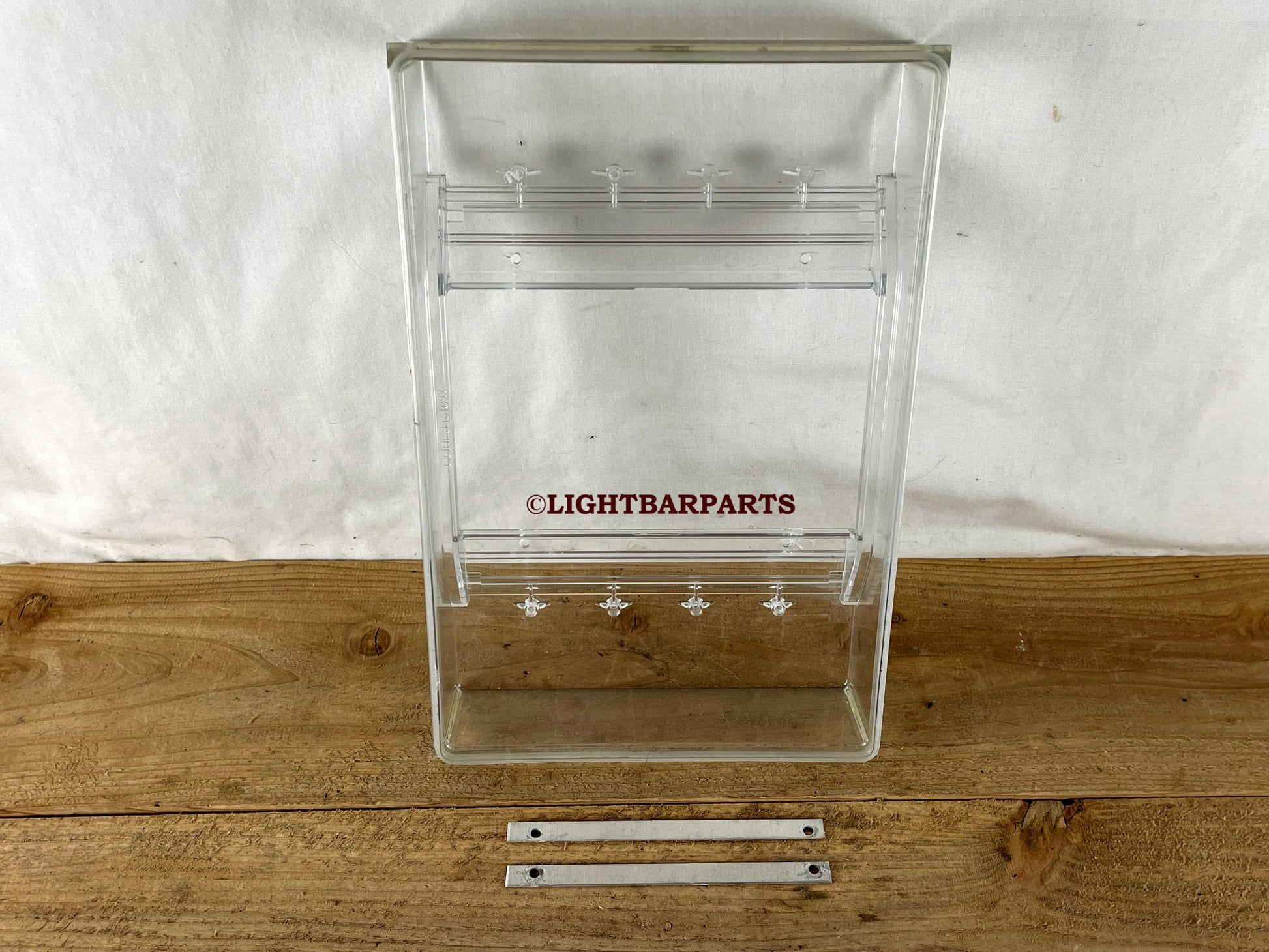 CODE 3 RX2700 Lightbar - 8" Wide - T5109X Lower Bottom Clear Base Center Dome