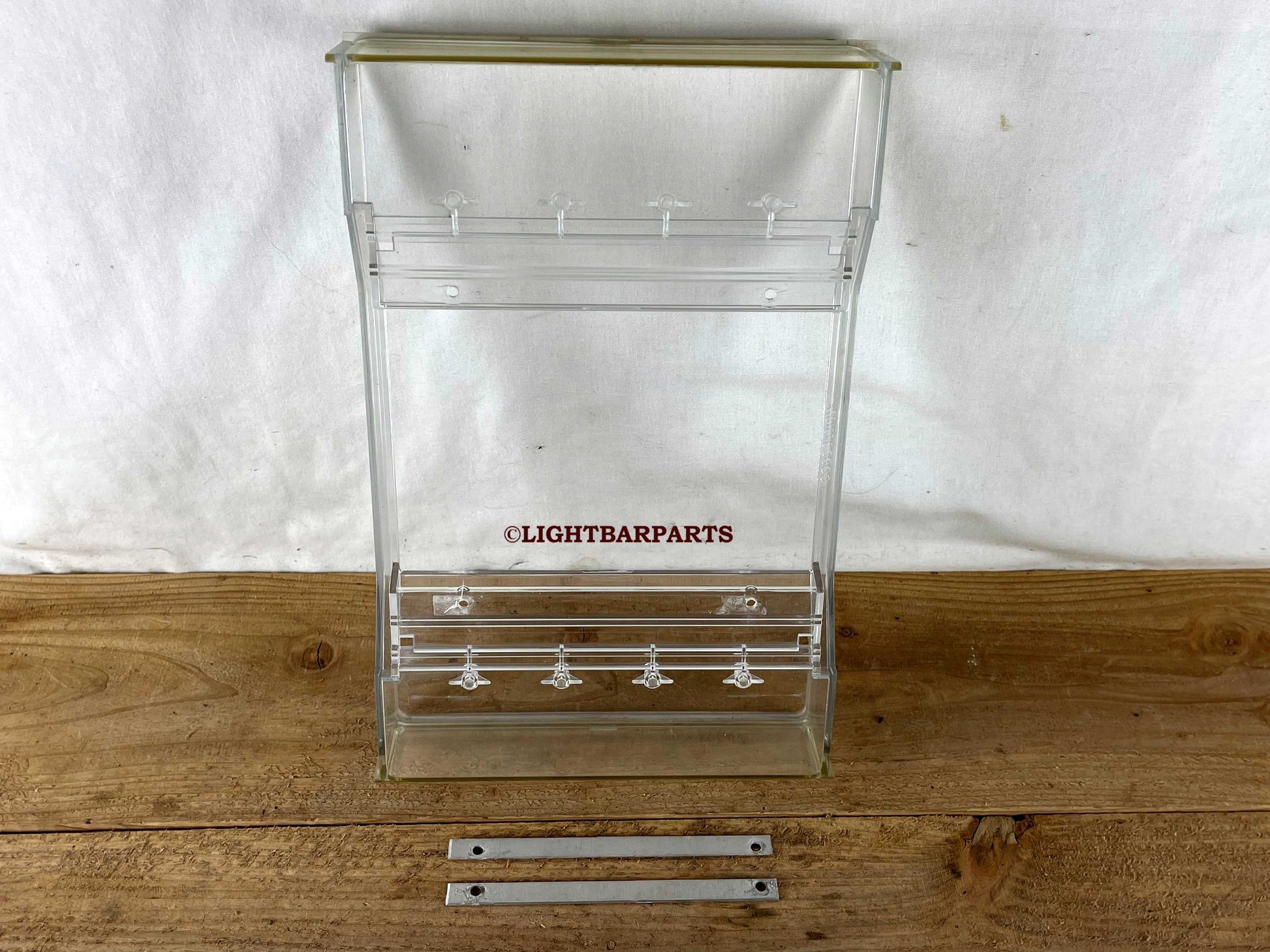 CODE 3 RX2700 Lightbar - 8" Wide - T5109X Lower Bottom Clear Base Center Dome