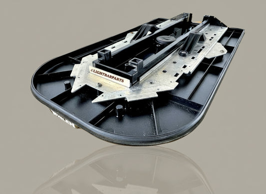 Whelen Justice Series Lightbar - End Base with Dome Brackets - P/N 84694