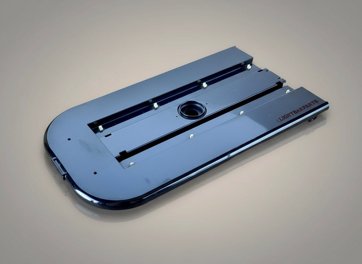 Whelen Justice Series Lightbar - End Base with Dome Brackets - P/N 84694