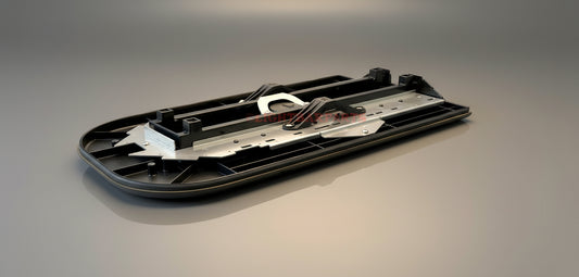 Whelen Justice Series Lightbar - End Base with Dome Brackets - P/N 84694