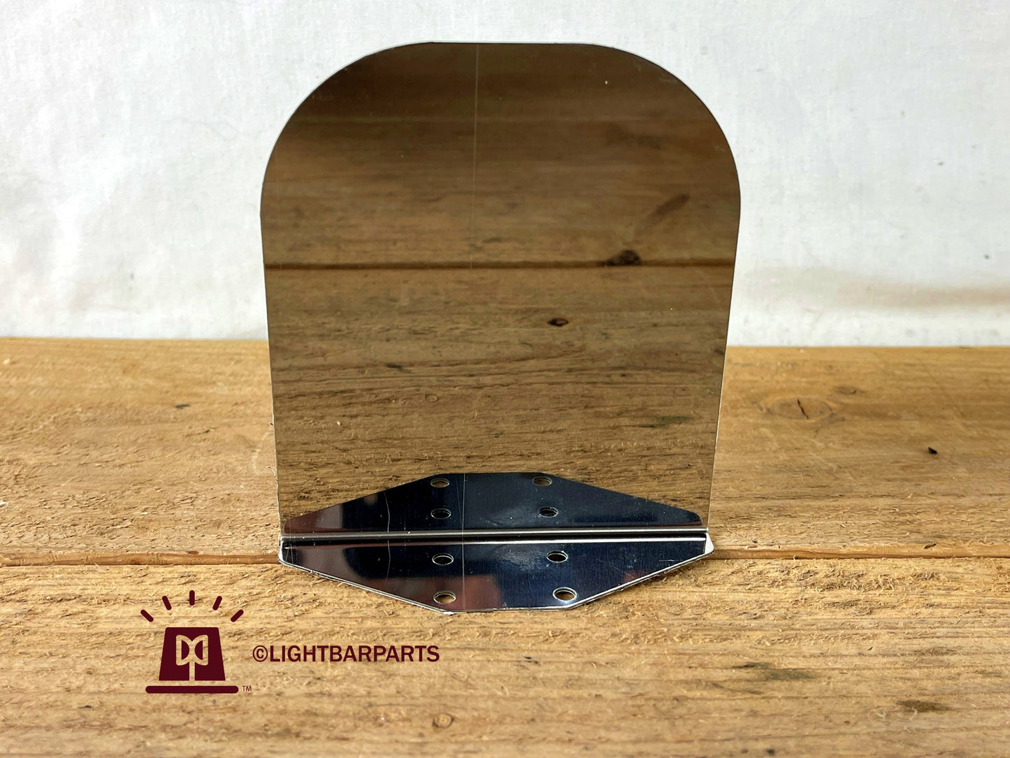 Code 3 PSE - Force 4 LP Lightbar - Reflective Mirror with Two Mounting Screws