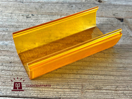 Whelen LFL Liberty Patriot - Amber Filter Lens Dome - 5-1/16" Long