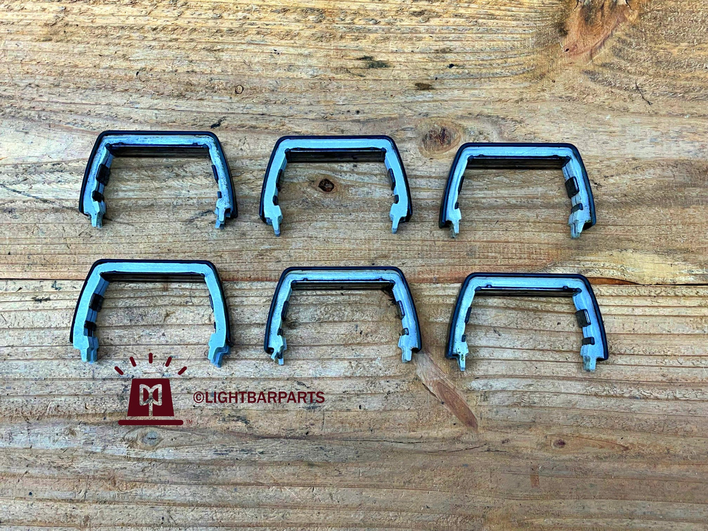 Whelen LFL Liberty Patriot Lightbar - Lot of 6 of Black Dividers Spacers