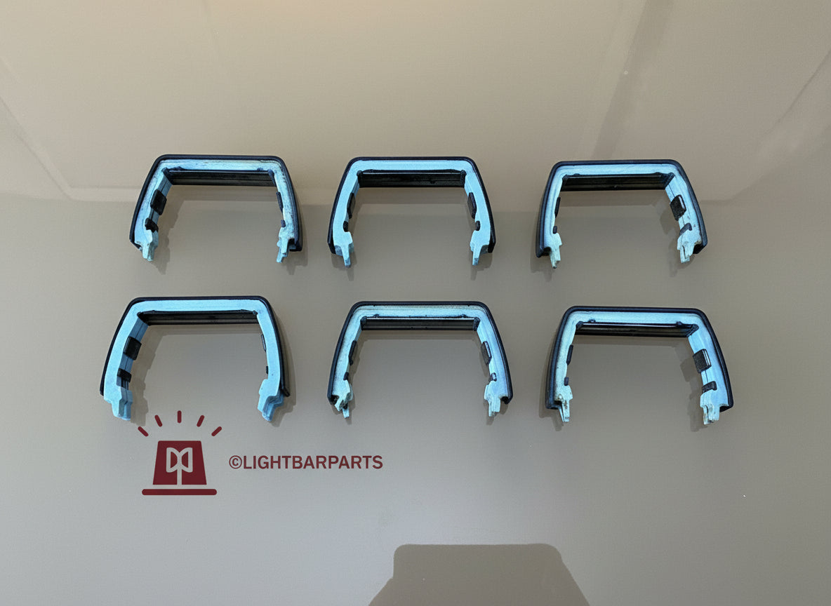 Whelen LFL Liberty Patriot Lightbar - Lot of 6 of Black Dividers Spacers