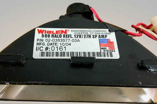 Whelen 500 Series Halogen Alley Takedown Lights Light Bar Parts