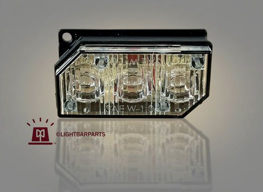 SoundOff LED3 Mini Light - Color Red - P/N: 001SA3L03R-45