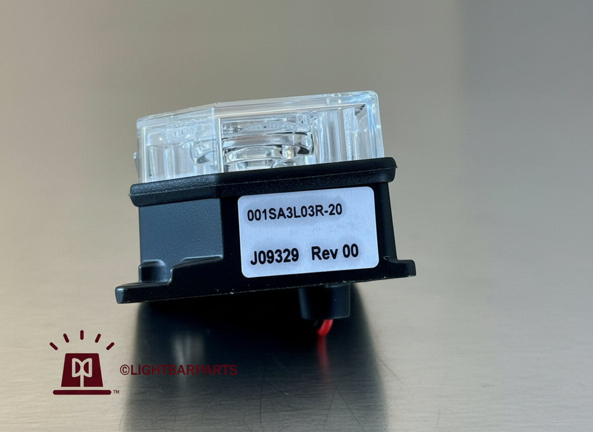 SoundOff LED3 Mini Light - Color Red - P/N: 001SA3L03R-20