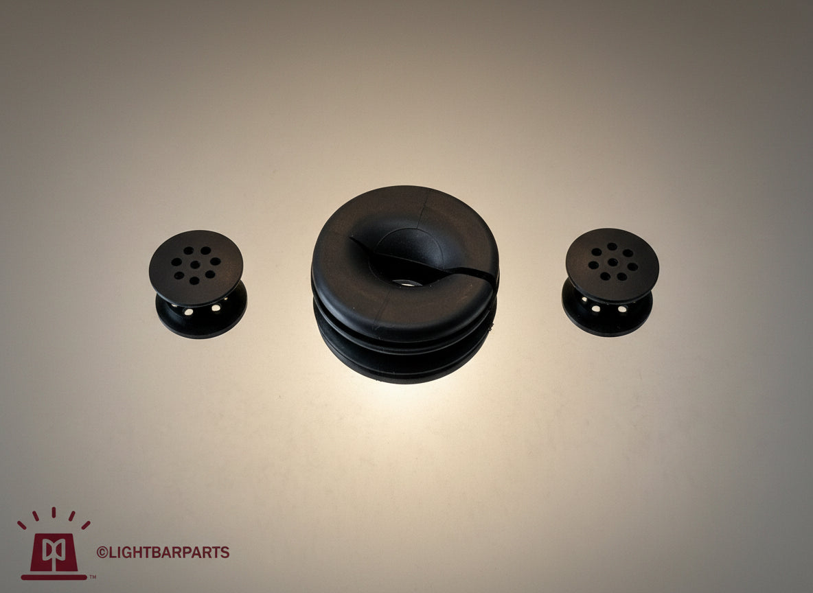 Whelen Lightbar - Liberty Patriot Edge Frame Power Cable Grommet and Hole Vents