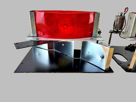 Federal Signal Twinsonic 12F NYPD - Flashers + Cascade Mirrors + Mount Plates