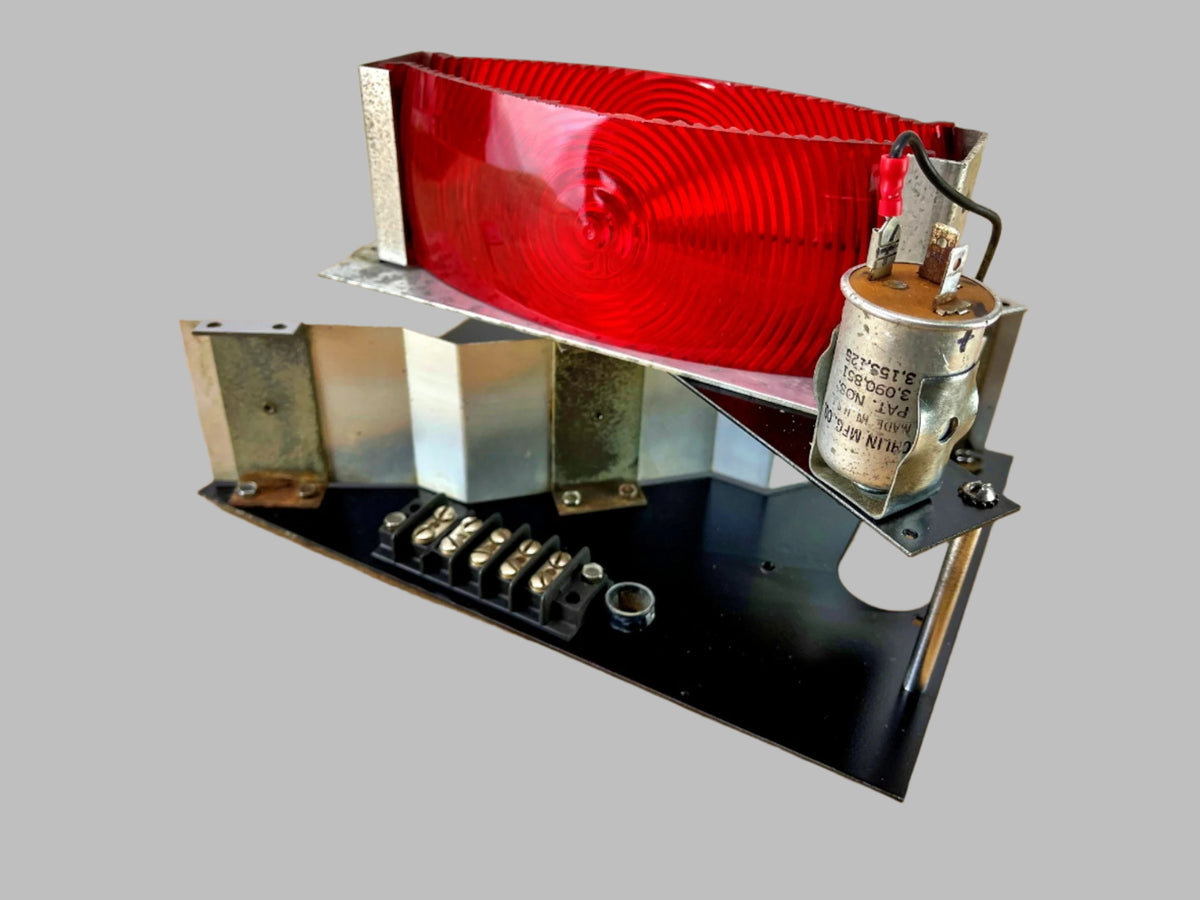 Federal Signal Twinsonic 12F NYPD - Flashers + Cascade Mirrors + Mount Plates