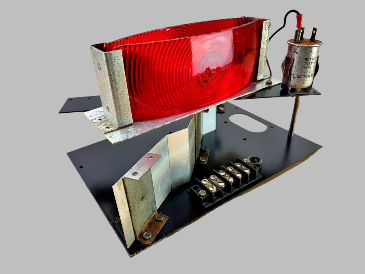 Federal Signal Twinsonic 12F NYPD - Flashers + Cascade Mirrors + Mount Plates