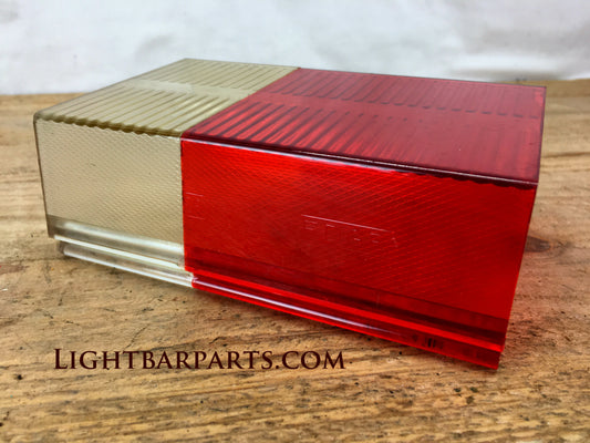 Whelen Edge Series Lightbar - RARE Red/Clear Hybrid Lens - 5-1/4"L Light Bar Parts