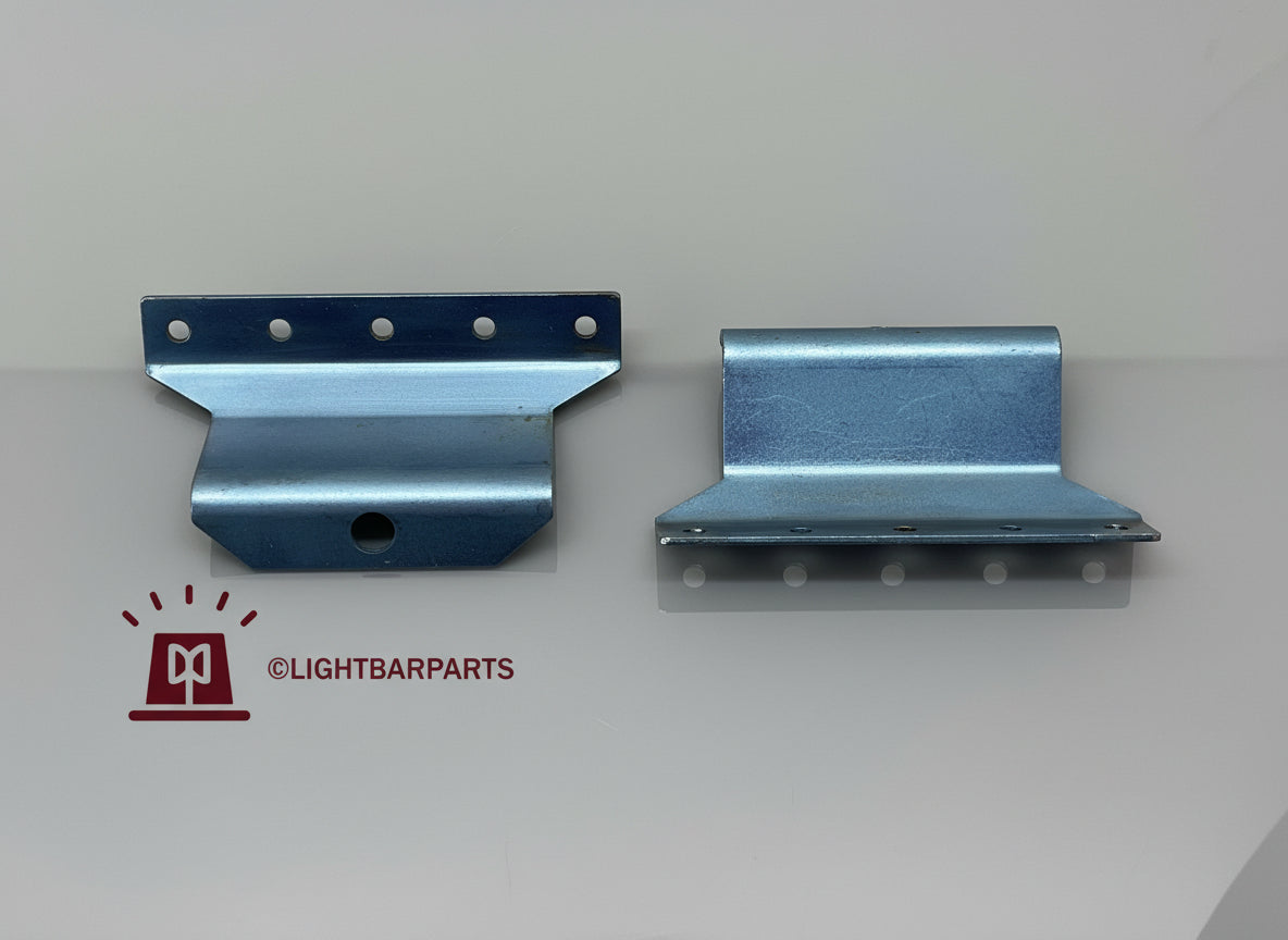 Code 3 Lightbar - Gutter Hook Clamp Strap Mount - Set Of Two (2)