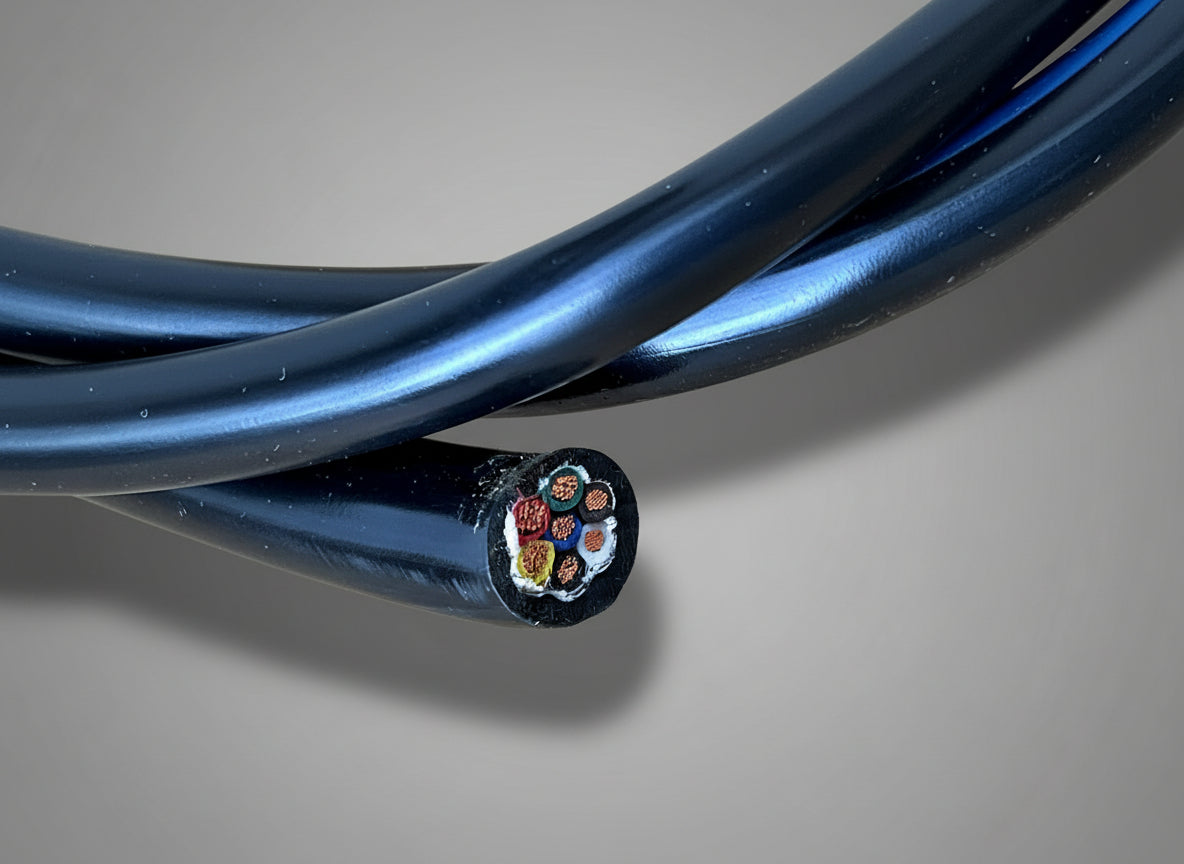 Federal Signal / Whelen/ Code3 Lightbar Light Bar - Seven (7) Wire Power Cable 15' Long