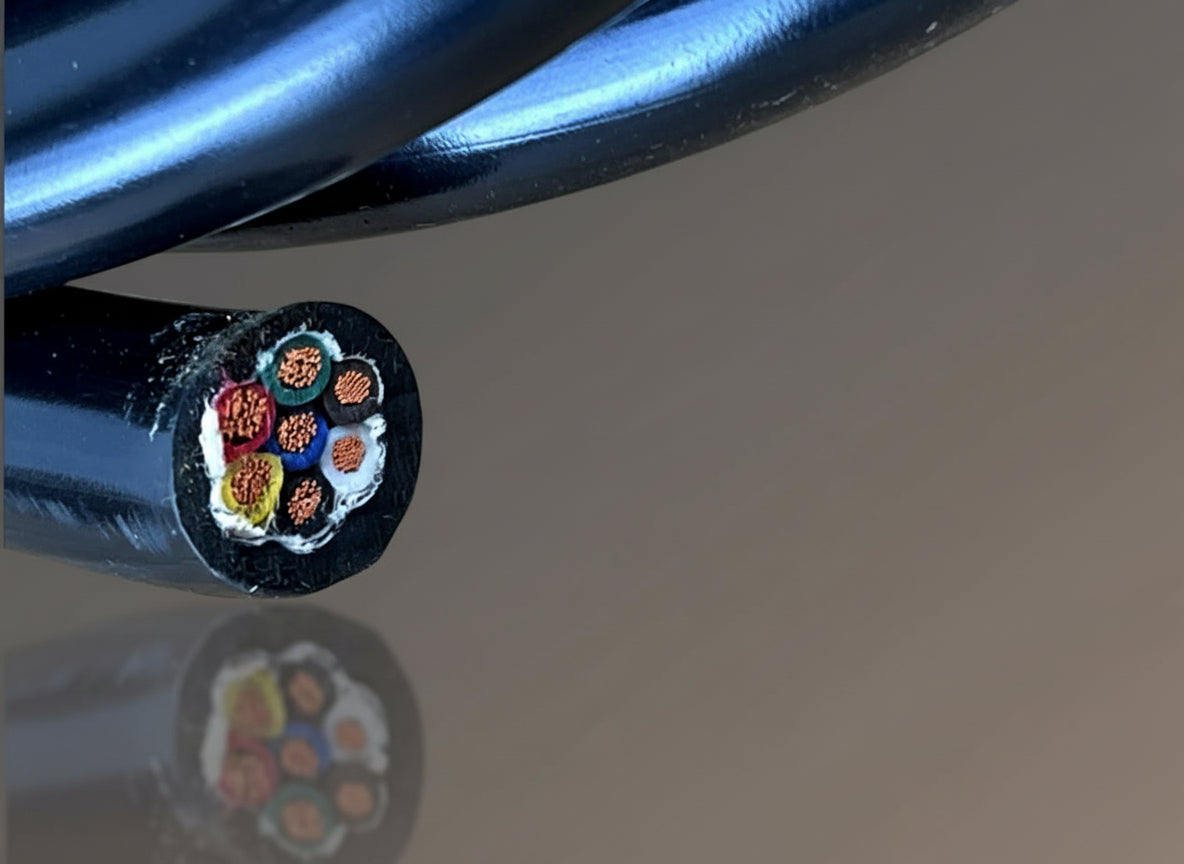 Federal Signal / Whelen / Code3 Lightbar Light Bar - Seven (7) Wire Power Cable 14' Long