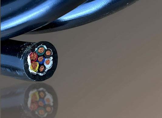 Federal Signal / Whelen / Code3 Lightbar Light Bar - Seven (7) Wire Power Cable 14' Long