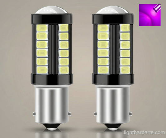 Federal Signal Code3 Lightbar Rotator LED Twist Lock Replacement Bulbs - Purple