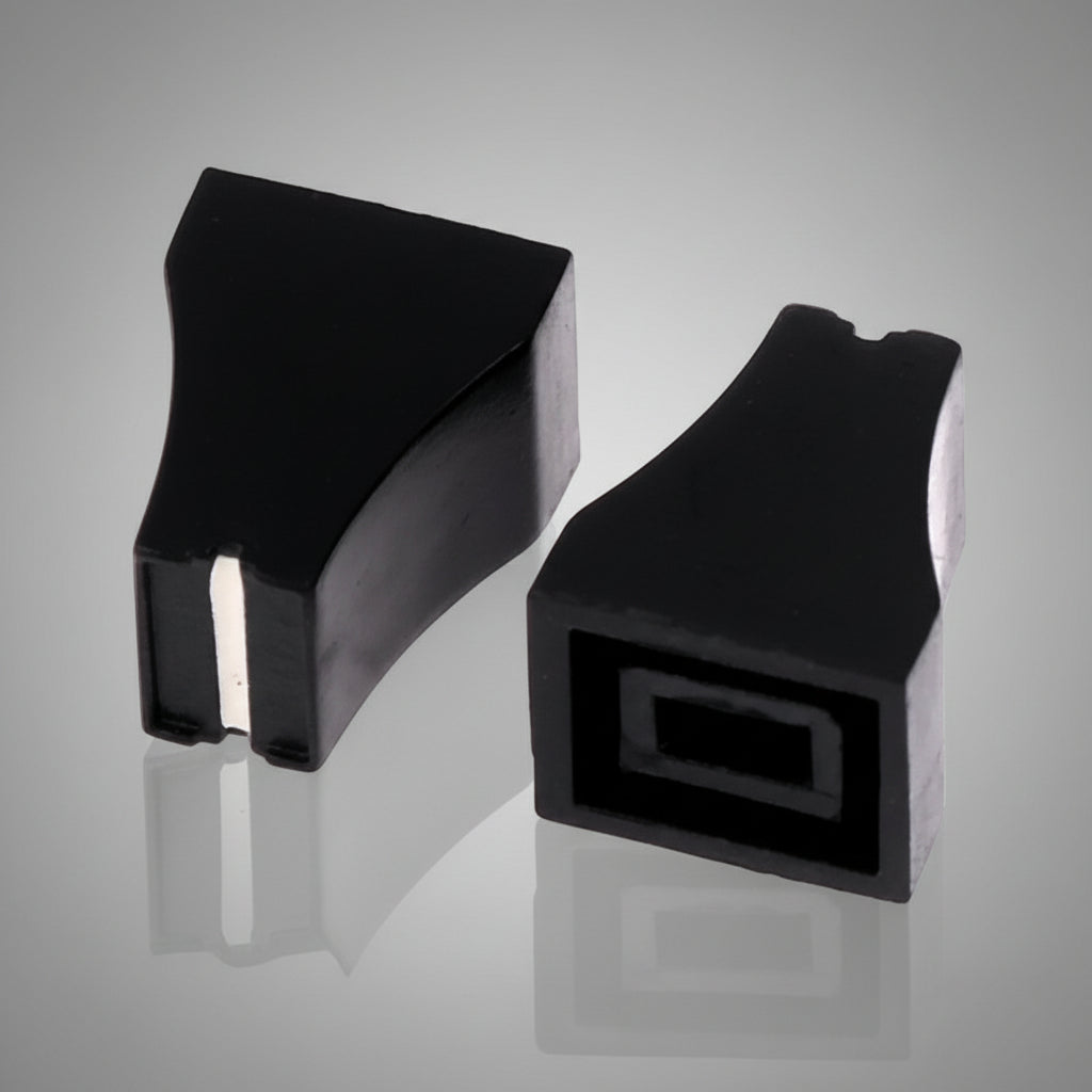 Console Mixer Slider Fader Knobs Set (2) Replacement Slide Potentiometer 10×8×12.5mm
