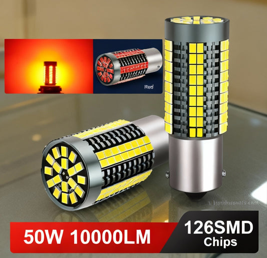 Federal Signal Code3 Lightbar Rotator - LED Twist Lock Replacement Bulbs - Red