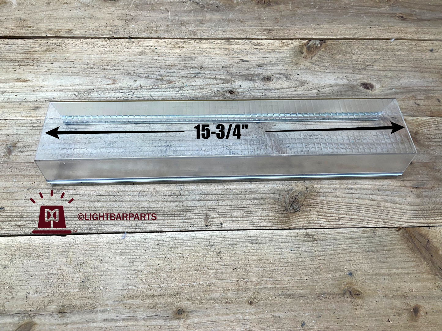 Whelen Edge 9000 9M Freedom - Clear Lens Section - 15-3/4" Inches Long