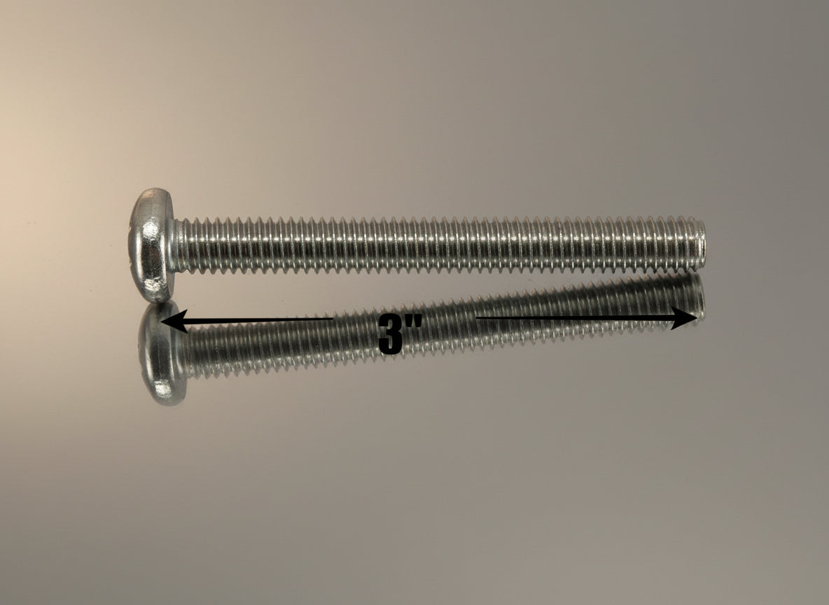 Whelen Lightbar - Pair (2) Gutter Strap Stainless Steel Bolt - 3" Long - New