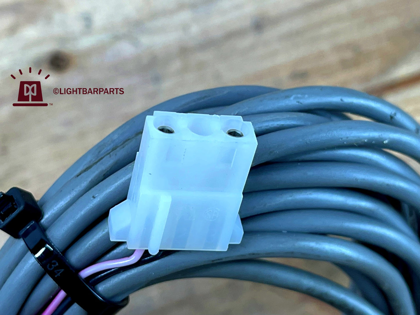 Whelen Justice Series Lightbar - Flasher Control I/O Board Options Cable 14'