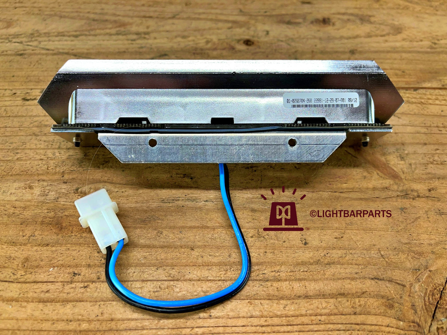 Whelen Justice Series Lightbar - Lin6 Corner Module - Blue - P/N: 01-026B704-26B