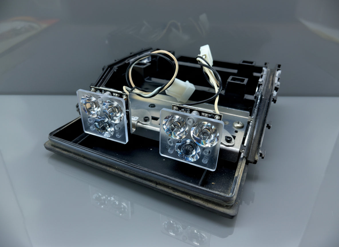 Whelen Justice Lightbar - Center Base with Takedown Lights and Side Dome Gaskets
