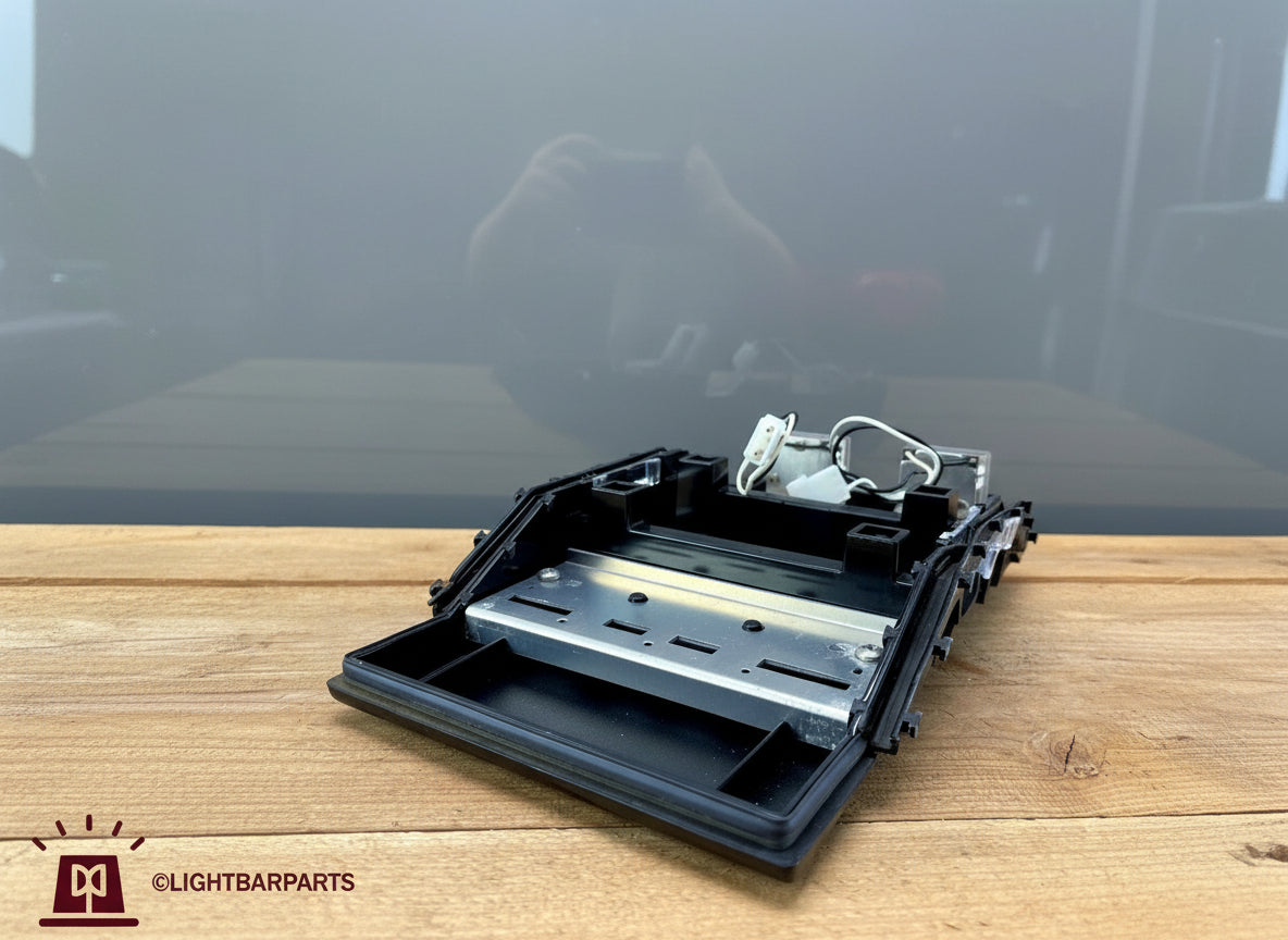 Whelen Justice Lightbar - Center Base with Takedown Lights and Side Dome Gaskets