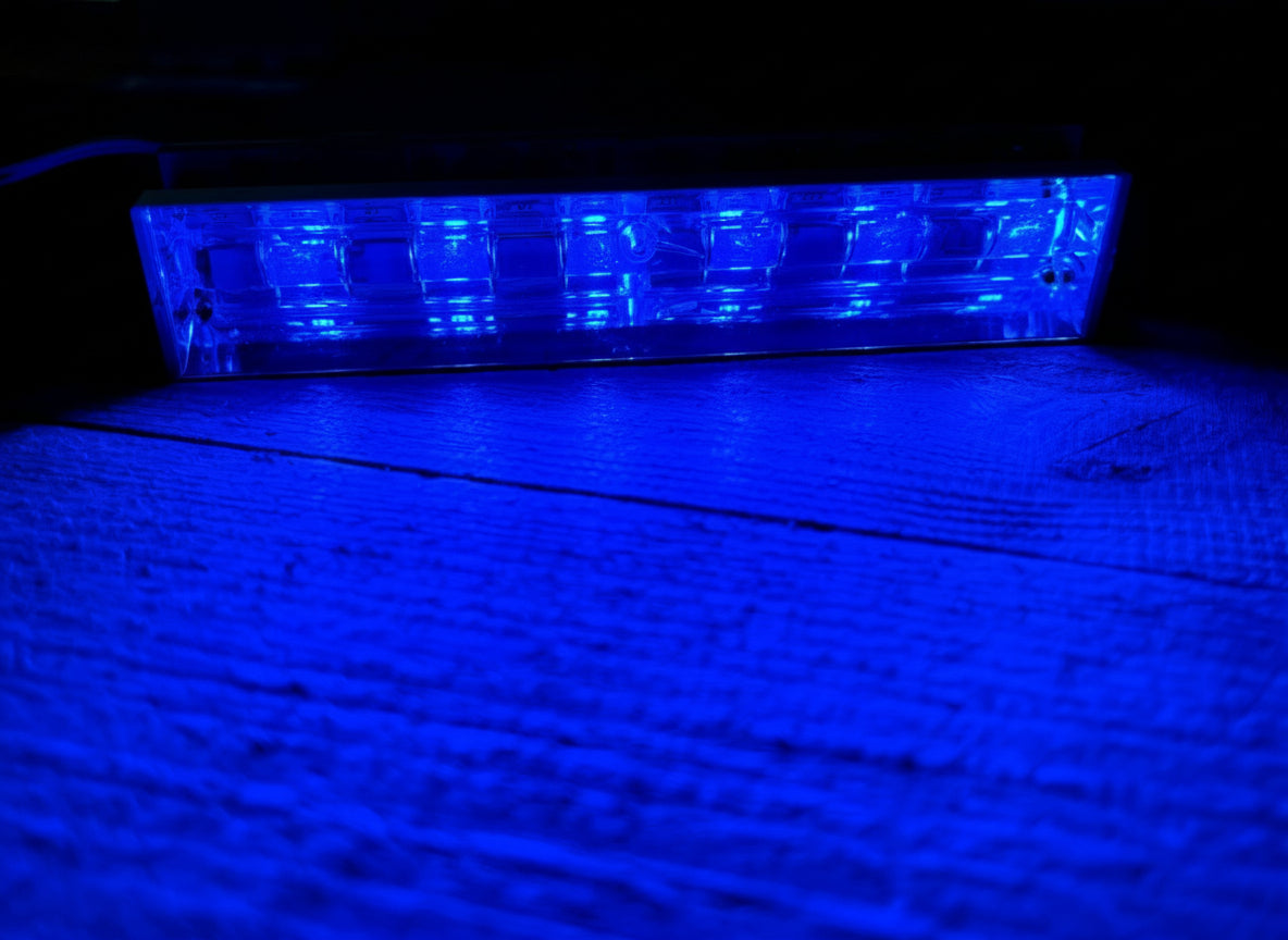 Whelen Legacy Lightbar - Inboard Module - SOLO Module Blue - 01-026F082-200