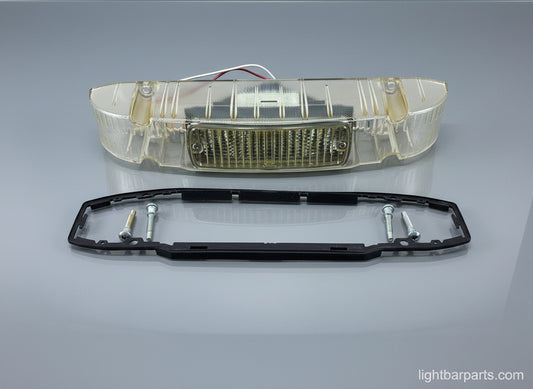 Whelen Liberty LFL - Clear End Cap and Prismatic Filter with Halogen Alley Light