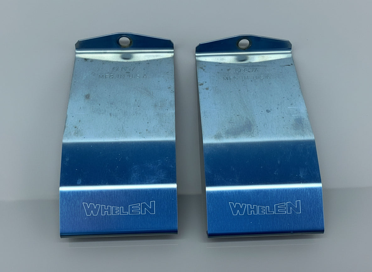 Whelen Lightbar - 6.5" Gutter Strap Pair - Chevrolet Caprice 2011-2017 - P/N: 6C697
