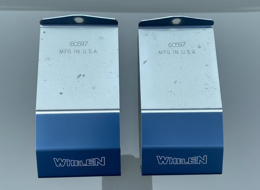 Whelen Lightbar - 6.5" Gutter Strap Pair - Chevrolet Caprice 2011-2017 - P/N: 6C697