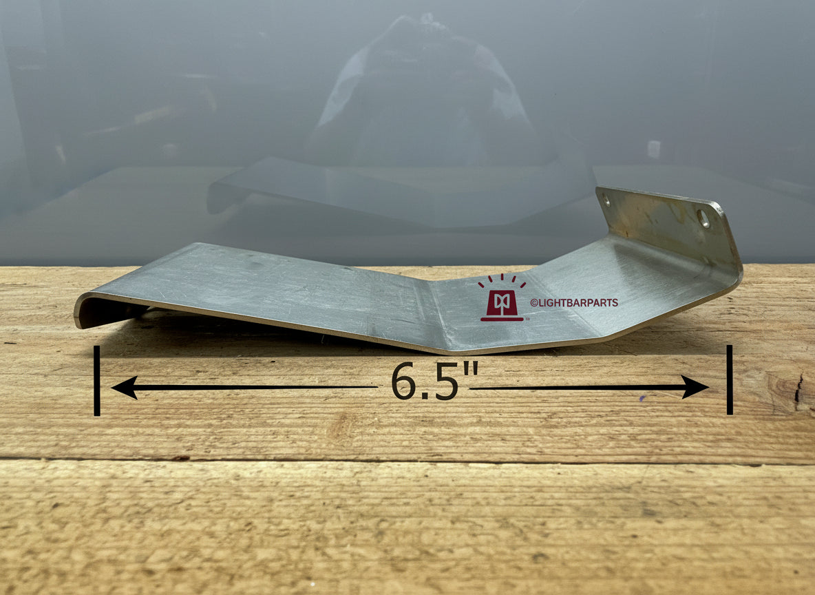 Whelen Lightbar - 6.5" Gutter Strap Pair - Chevrolet Caprice 2011-2017 - P/N: 6C697