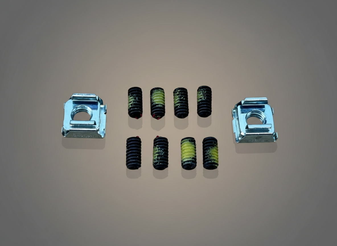 Whelen Lightbar Tinnerman and Strap Plate Set - 9M Edge Liberty Patriot Freedom